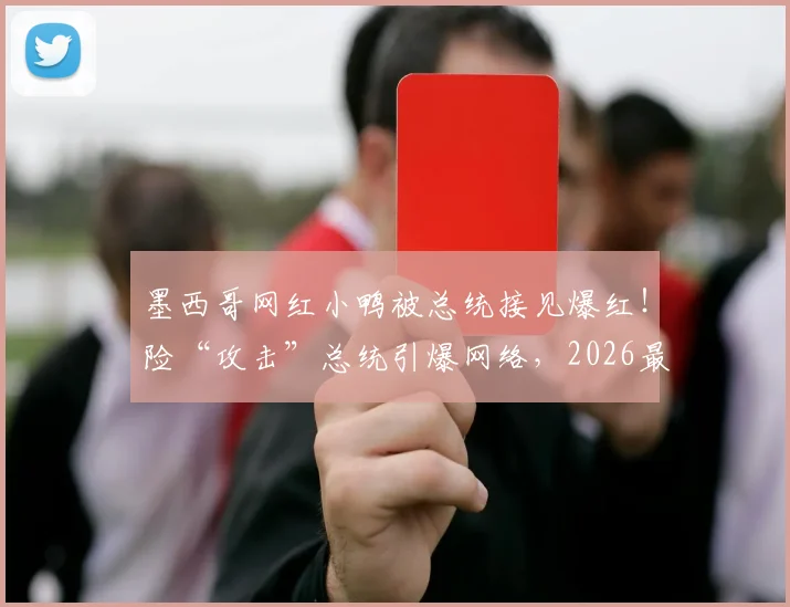 墨西哥网红小鸭被总统接见爆红！险“攻击”总统引爆网络，2026最新动态揭秘